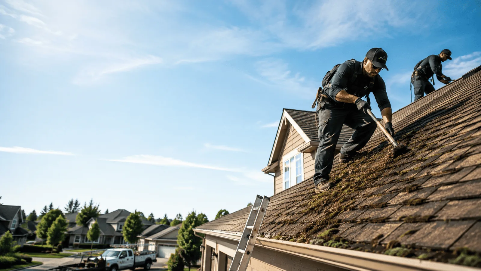 Roof Moss Removal in Hague, ND near me